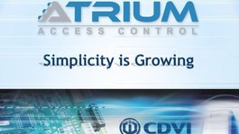Access Control: Atrium Specifications - CDVI