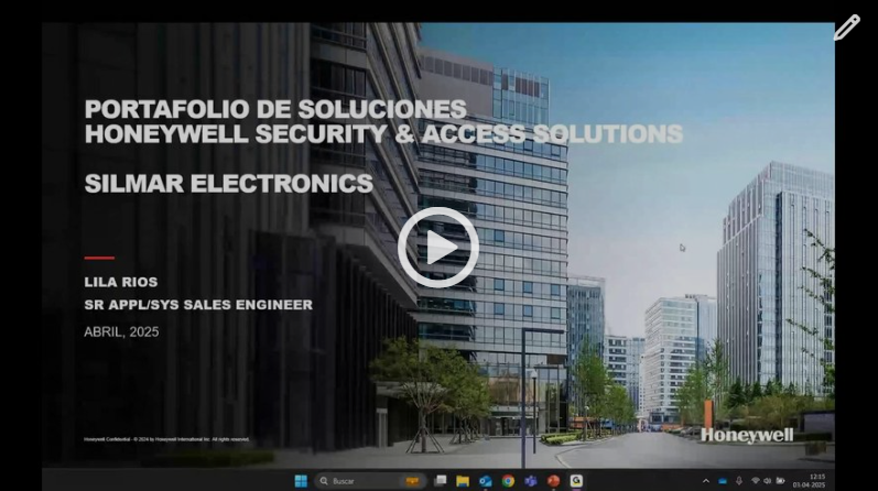 Latam Webinar: Explora el Portafolio de Soluciones Honeywell Security.