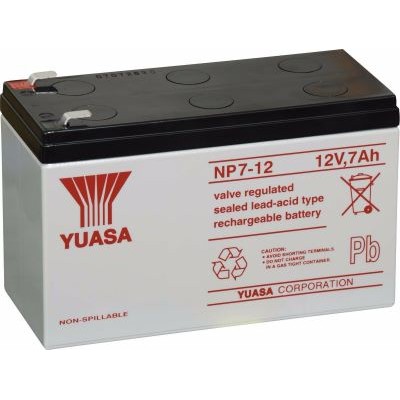 Silmar Electronics - Batería Yuasa 12V 7Ah - NP7-12