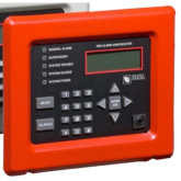 LCD Remote Annunciator Red Bezel