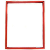 Red Trim Ring for Surface Mounting