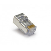 EZ-RJ45® Blindado para CAT5e y CAT6 con Conexión a Tierra Interna