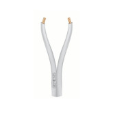 Cable Zip Trenzado 22/2 - 1000', Blanco