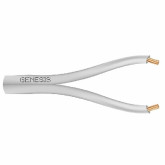 Cable 22/2 Trenzado CM/CL2 Zip - Blanco, 500'