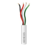 Security Cable 22/4 STR 500' - White