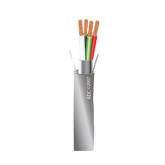 22/4 CMR Shielded Cable - 1000', Gray