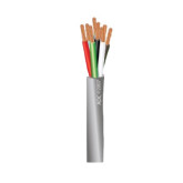 22/8 Unshielded Stranded CMR Riser Rated Cable - 1000', Gray