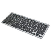 Teclado inalámbrico ultradelgado de modo dual