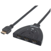 Conmutador HDMI 4K de 3 puertos