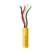 22/4 Stranded Riser Cable- 500', Yellow