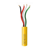 Cable 22/4 Trenzado Tipo Riser - 500', Amarillo