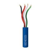 22/4 Stranded Riser Cable - 500', Blue