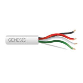 18/4 Stranded Unshielded Riser Cable - 1000', White