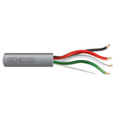 16/4 CMR Riser Rated Unshielded Stranded Cable - 1000', Gray