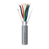 22/6 Stranded Shielded Cable 500' - Gray