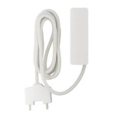 2GIG Wireless Flood/Temp Sensor, White Probe Style