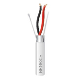 18/2 Stranded Shielded CMP/FT6 Cable - 1000', Natural
