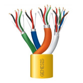 Plenum Composite Access Control Cable - 1000', Yellow