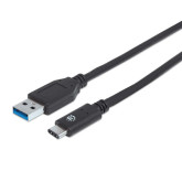 Cable para Dispositivo USB C SuperSpeed+ - Tipo A Macho a Tipo C Macho, 3'
