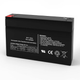 6V 1.3Ah Rechargeable Sealed Lead Acid Battery