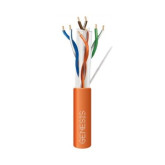 Cable 23/4 Pares Catelegoría 6 Plus Plenum - Caja de 1000' Naranja