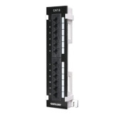 Cat6 12 Port Wall-Mount Patch Panel