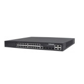 Conmutador de gestión de la Web de 24 puertos Gigabit Ethernet PoE +