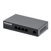 Conmutador PoE+ Gigabit Ethernet de 5 Puertos