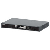 Conmutador Gigabit Ethernet PoE+ de 24 puertos con 2 puertos SFP
