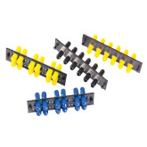 6-port Adapter Plate, ST, OM3