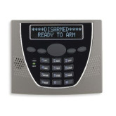 Premium Custom Alpha Keypad, Silver/Black (Honeywell Home)-English
