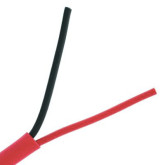 Fire Alarm 18 AWG 2 Solid Conductors FPLR, 1000 FT Red