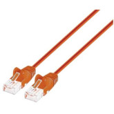 Cat 6 U/UTP Slim Network Patch Cable - 1 Ft, Orange