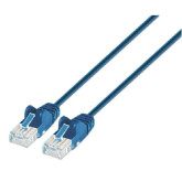 Slim Network Patch Cable, 0.5 ft., Blue