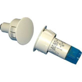 Interruptor de Empotrar para Puerta de Acero Diametro 3/4" 10W - Blanco