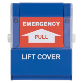 Conventional Emergency Pull Station - Blue