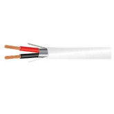 18/2 Stranded Shielded Security Cable Plenum - White, 1000'