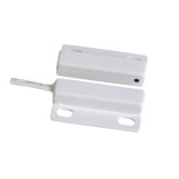 Mini Surface Mount Magnetic Contact with 12 in(30 cm) Leads - White