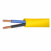 Advanced Digital Cable 981402-YELLOW-1000-REEL 14/2 Unshielded Solid FPLP Cable - 1000' Reel, Yellow