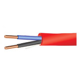 Cable 18/2 Plenum FPLP Sin Blindaje - 500' Rojo