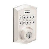 Home Connect 620 Traditional Keypad Connected Smart Lock with Z-Wave Technology - Satin Nickel