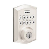 Home Connect 620 Traditional Keypad Connected Smart Lock with Z-Wave Technology - Satin Nickel