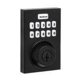 Cerradura Inteligente Conectada con Teclado Contemporal Home Connect 620 con Tecnología Z-Wave en Negro Mate
