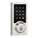 Cerradura Electrónica Contemporánea HomeConnect 918 con Tecnología Z-Wave en Níquel Satinado