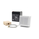 Accessory Kit 1/4Ah 12VDC Battery and 15W Siren