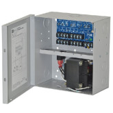 Altronix AL168175CB Power Supply, 8 PTC Outputs, 16VAC @ 10A, 115VAC, BC100M Enclosure