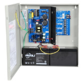 Altronix AL400ULPD4 Power Supply Charger, 4 Fused Outputs, 12/24VDC @ 4A, 115VAC, BC300 Enclosure