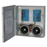 AC CCTV Power Supply - 16 Fused Outputs, 24VAC/28VAC