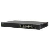 Conmutador Gigabit Websmart Serie 210 de Araknis Networks® con 16 Puertos PoE y 2 SFP
