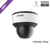 2MP Auto-tracking H.265 Weatherproof 12X Mini PTZ IP Camera